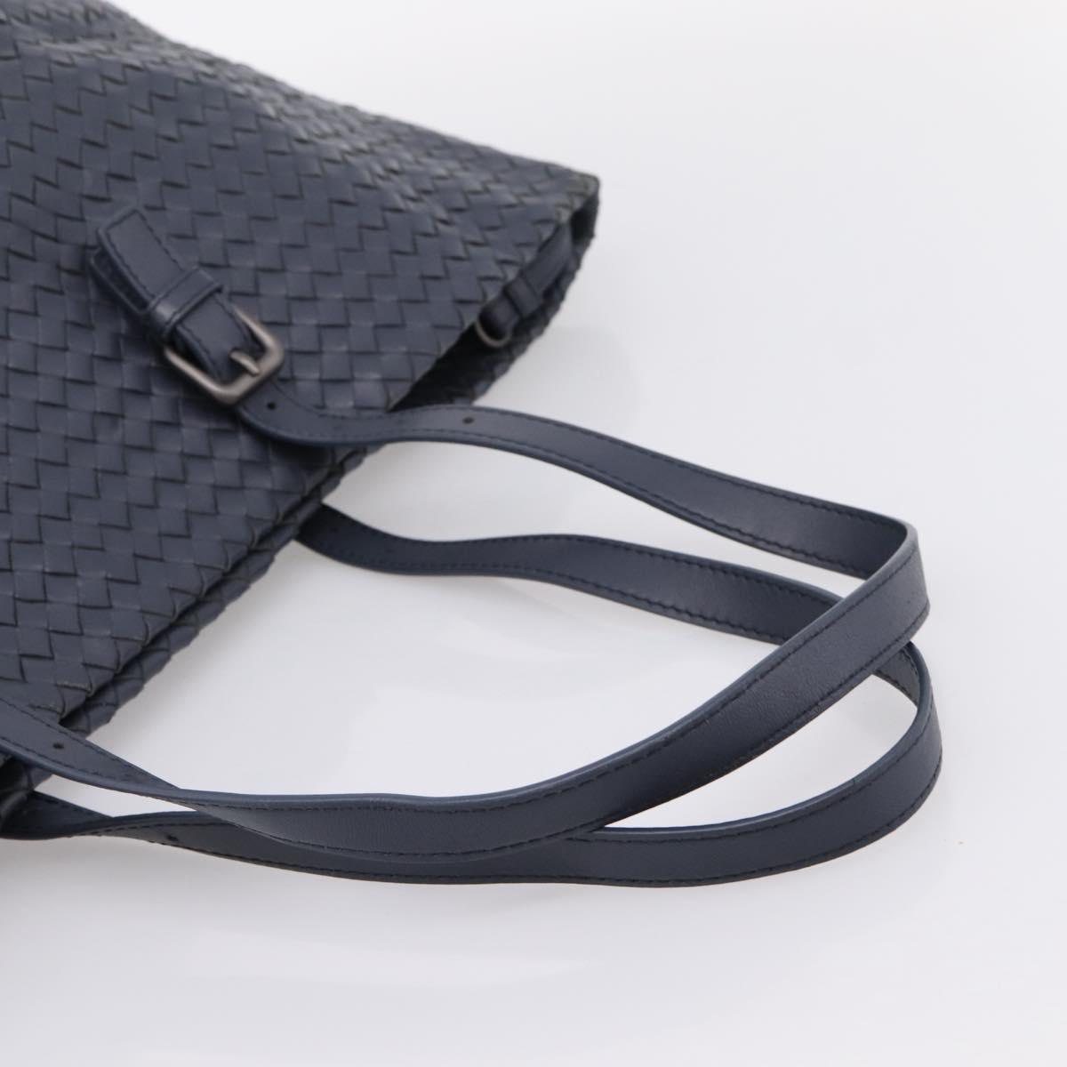 BOTTEGA VENETA INTRECCIATO Tote Bag Leather Navy Auth 200469V