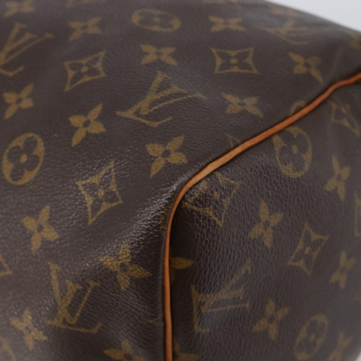 LOUIS VUITTON Monogram Speedy 30 Hand Bag M41526 LV Auth 200472