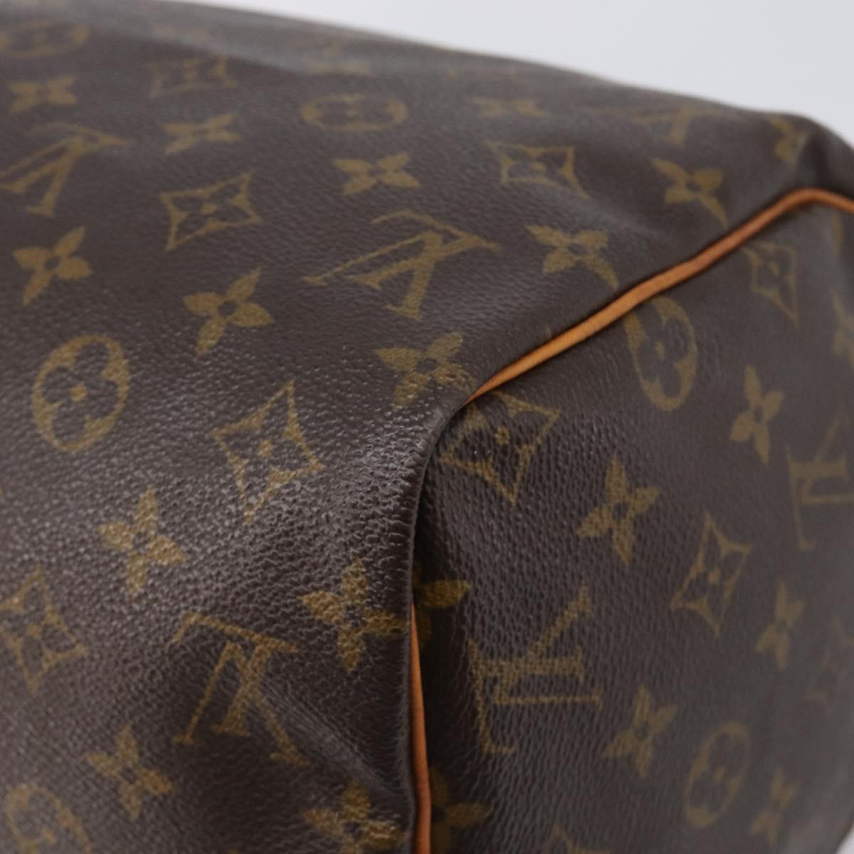 LOUIS VUITTON Monogram Speedy 30 Hand Bag M41526 LV Auth 200472
