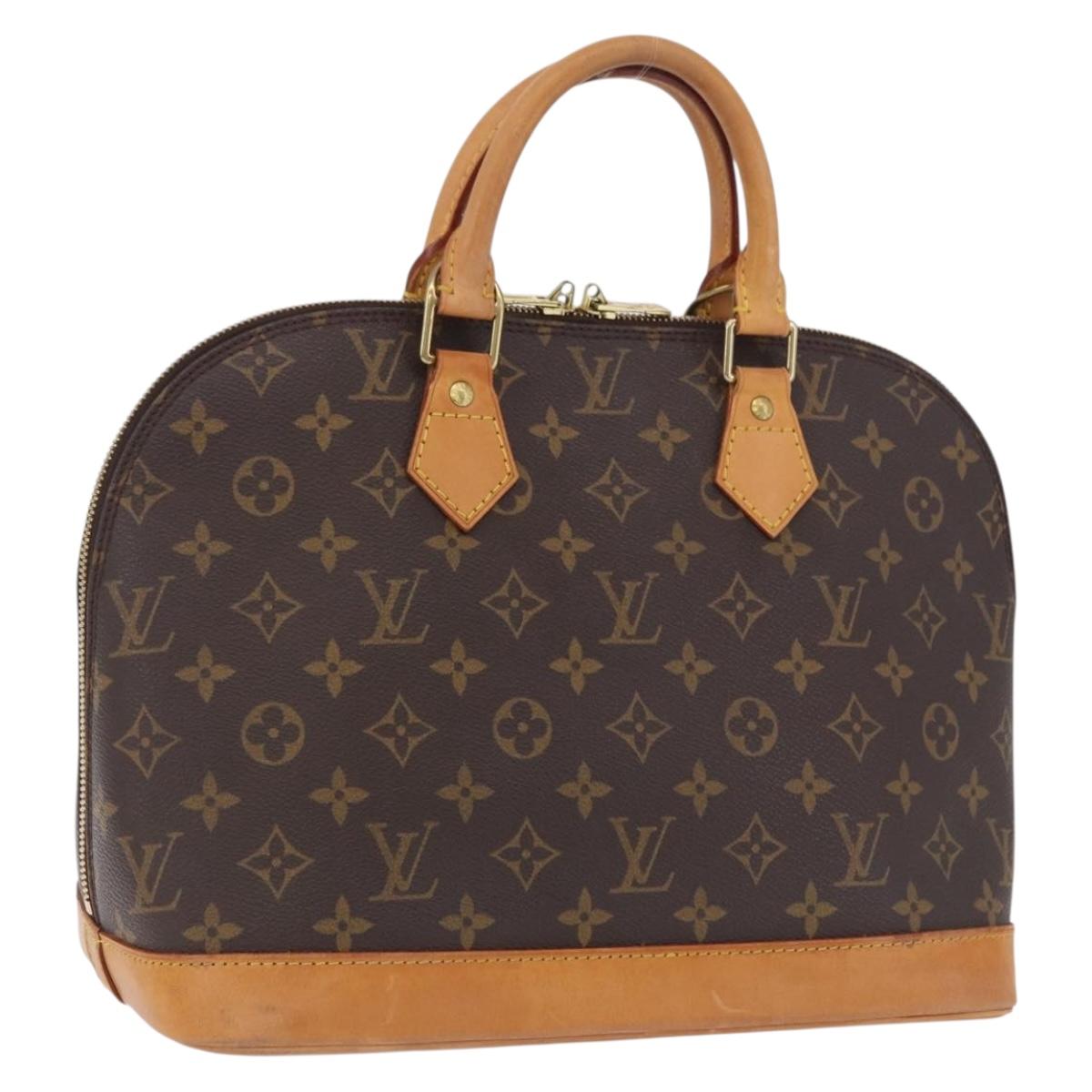 LOUIS VUITTON Monogram Alma Hand Bag M51130 LV Auth 200474V