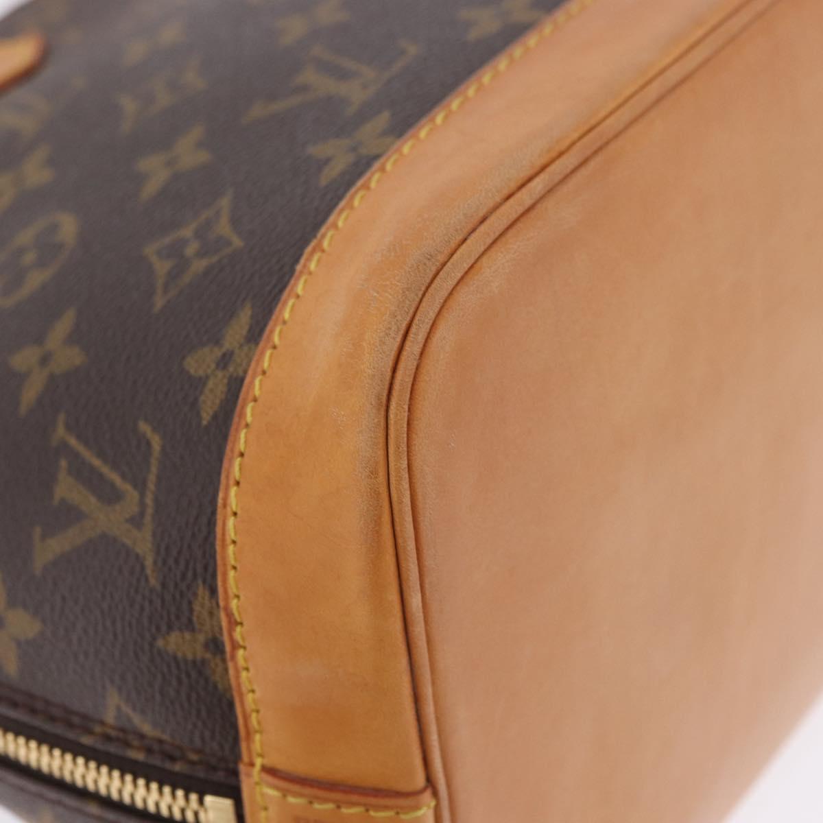 LOUIS VUITTON Monogram Alma Hand Bag M51130 LV Auth 200474V