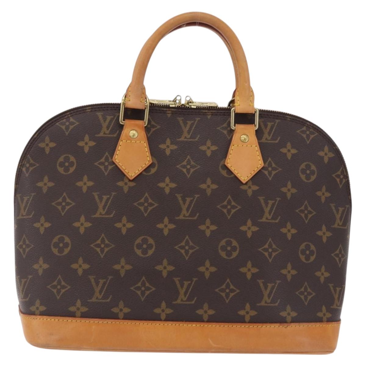 LOUIS VUITTON Monogram Alma Hand Bag M51130 LV Auth 200474V