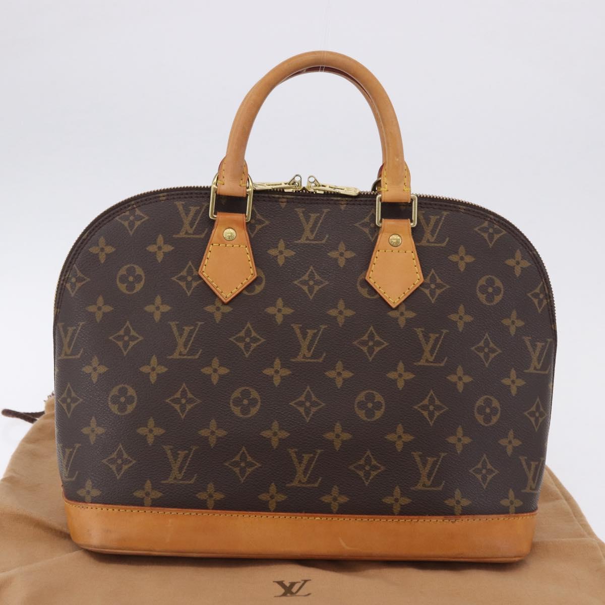 LOUIS VUITTON Monogram Alma Hand Bag M51130 LV Auth 200474V