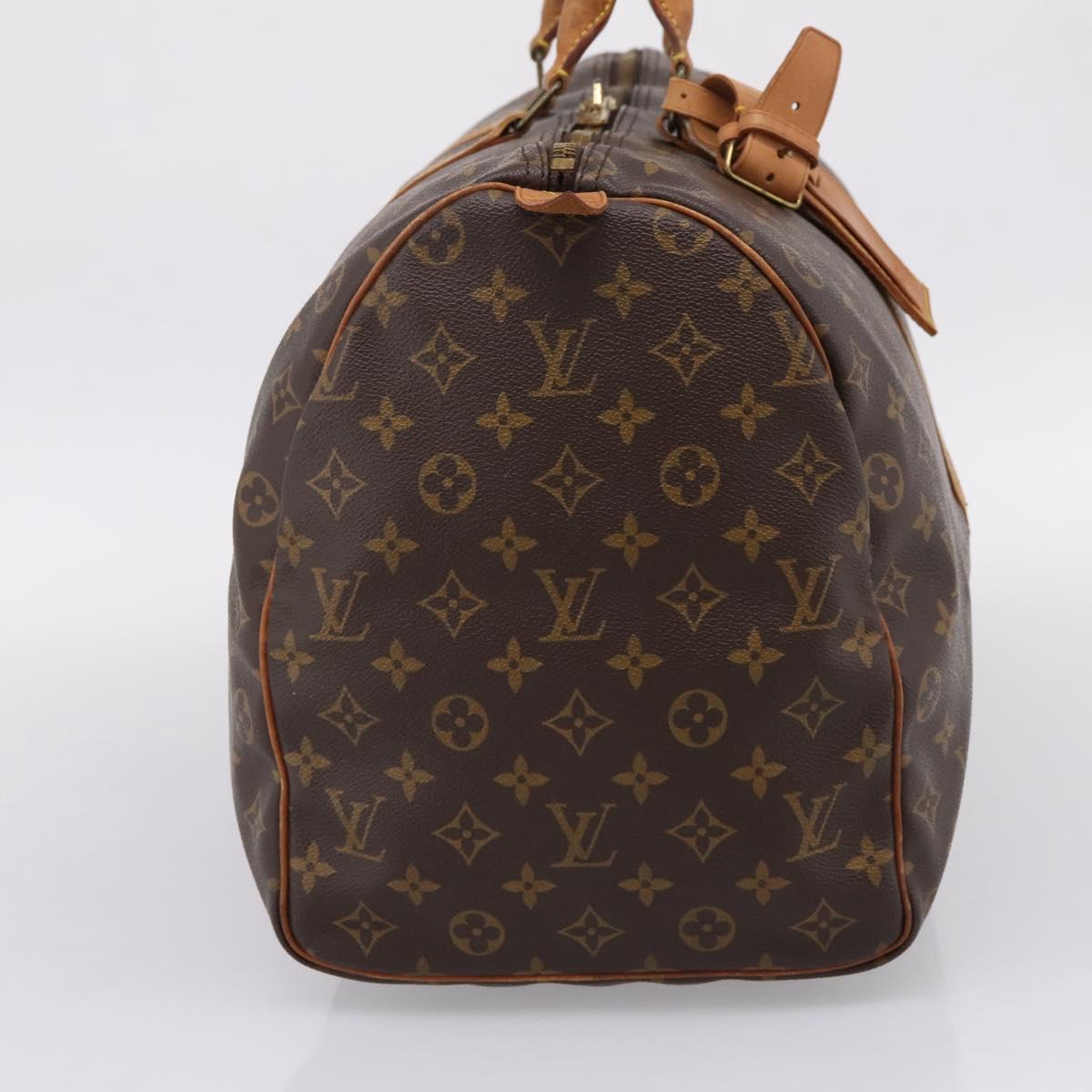 LOUIS VUITTON Monogram Keepall 50 Boston Bag M41426 LV Auth 200475