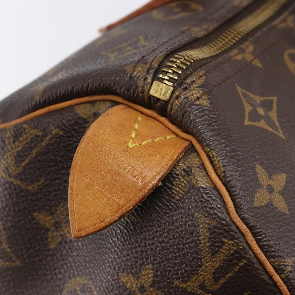 LOUIS VUITTON Monogram Speedy 30 Hand Bag M41526 LV Auth 200478A
