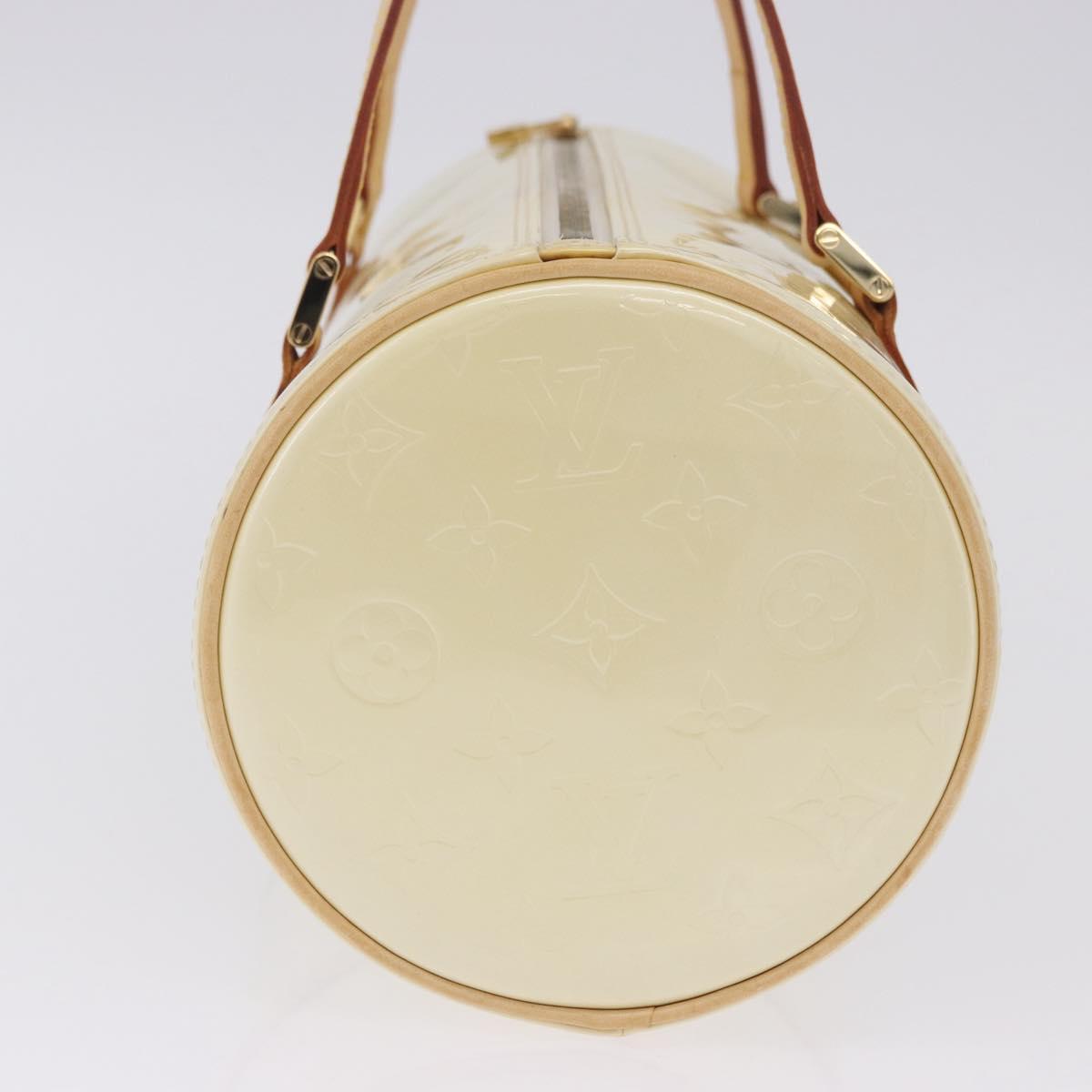 LOUIS VUITTON Monogram Vernis Bedford Hand Bag Perle M91006 LV Auth 200480V