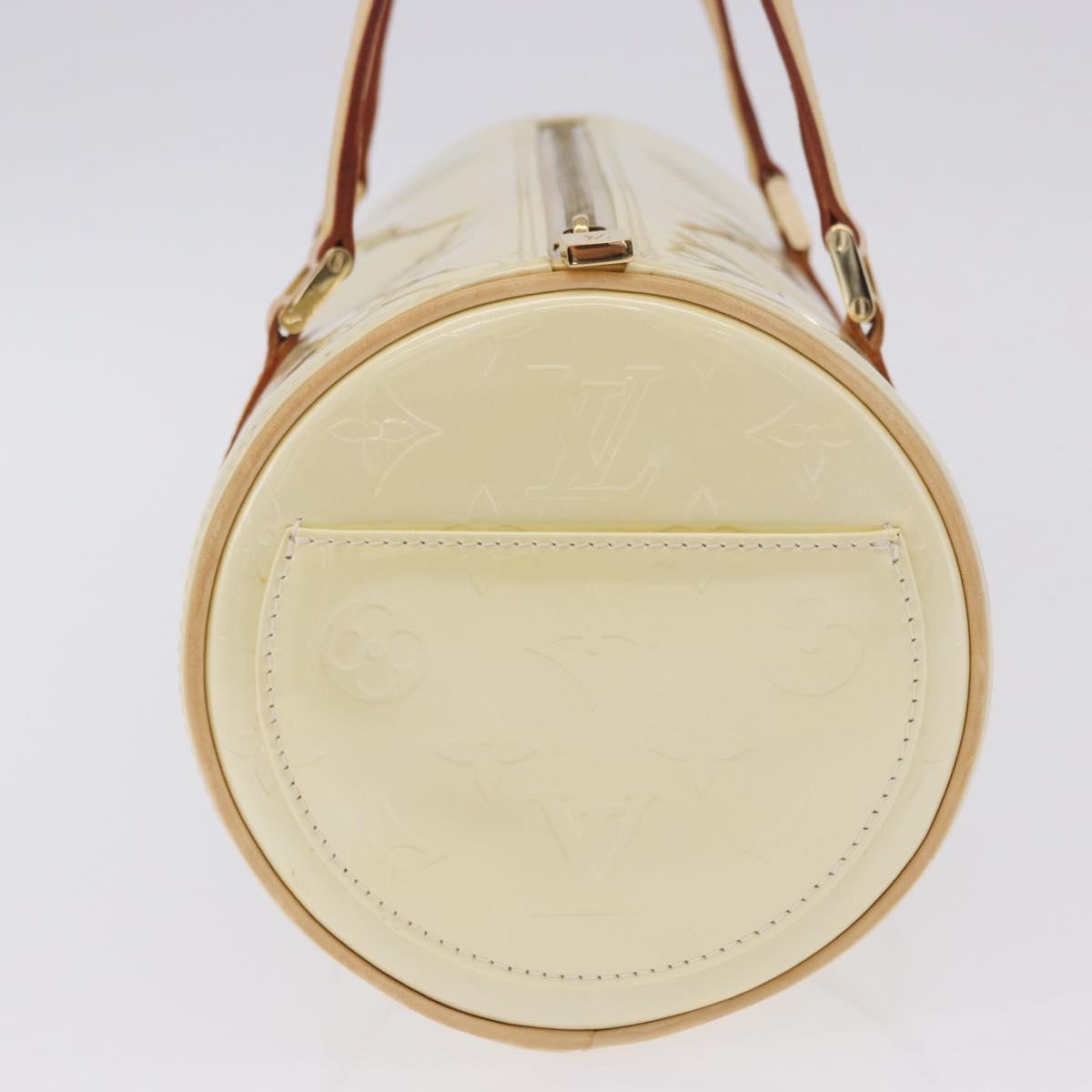 LOUIS VUITTON Monogram Vernis Bedford Hand Bag Perle M91006 LV Auth 200480V