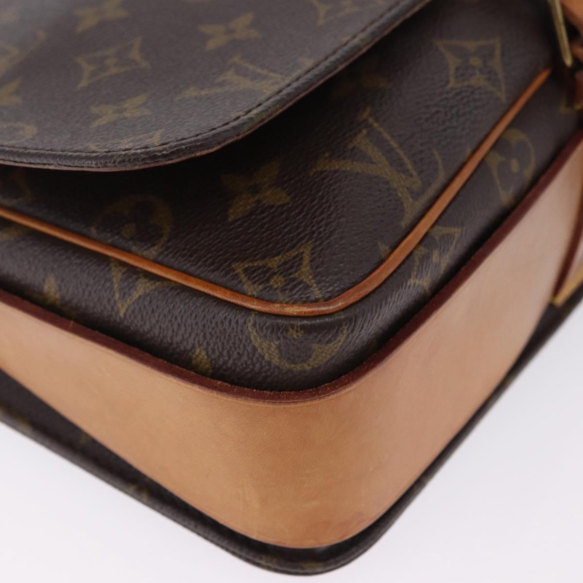 LOUIS VUITTON Monogram Cartouchiere GM Shoulder Bag M51252 LV Auth 200482V