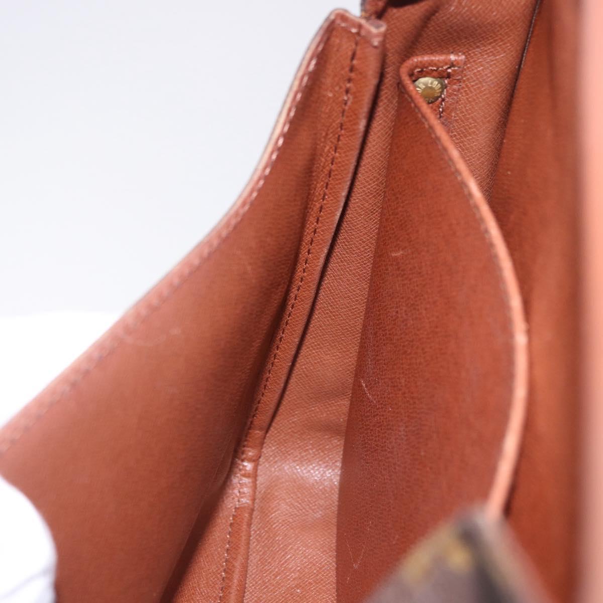 LOUIS VUITTON Monogram Cartouchiere GM Shoulder Bag M51252 LV Auth 200482V