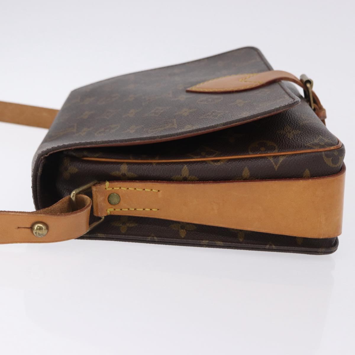 LOUIS VUITTON Monogram Cartouchiere GM Shoulder Bag M51252 LV Auth 200482V