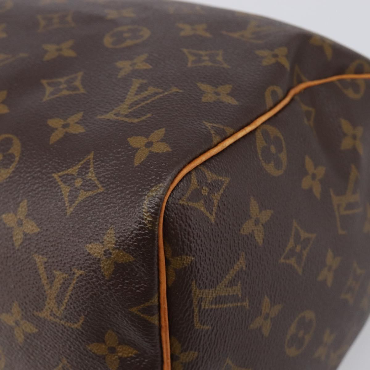 LOUIS VUITTON Monogram Speedy 25 Hand Bag M41528 LV Auth 200486