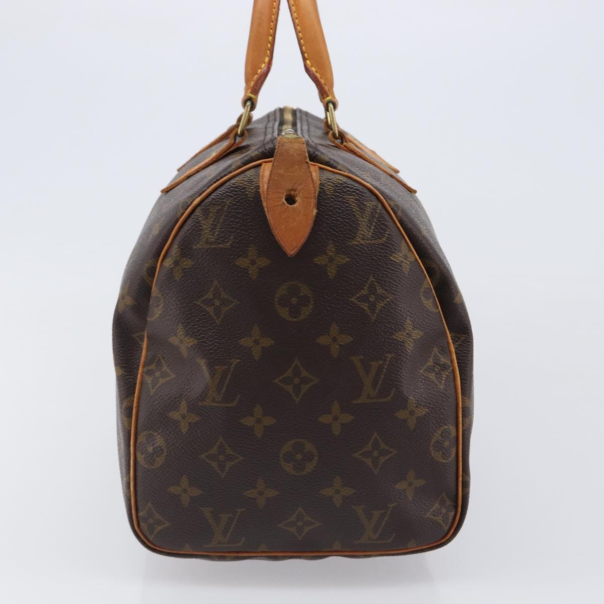 LOUIS VUITTON Monogram Speedy 25 Hand Bag M41528 LV Auth 200486