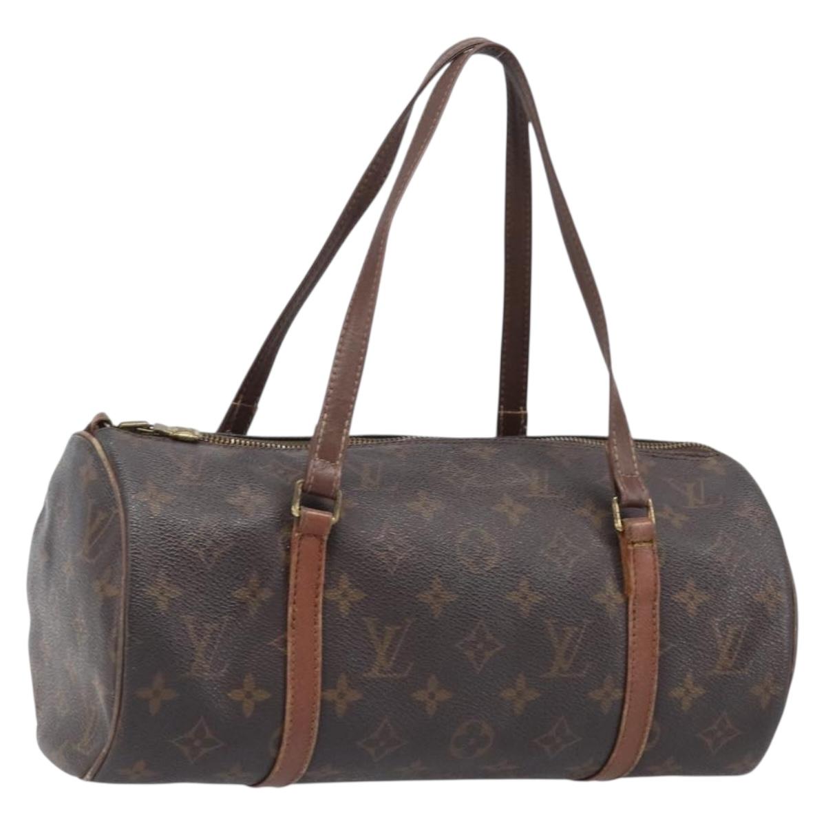 LOUIS VUITTON Monogram Papillon 30 Hand Bag M51365 LV Auth 200487