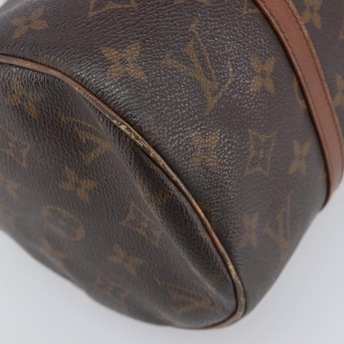 LOUIS VUITTON Monogram Papillon 30 Hand Bag M51365 LV Auth 200487