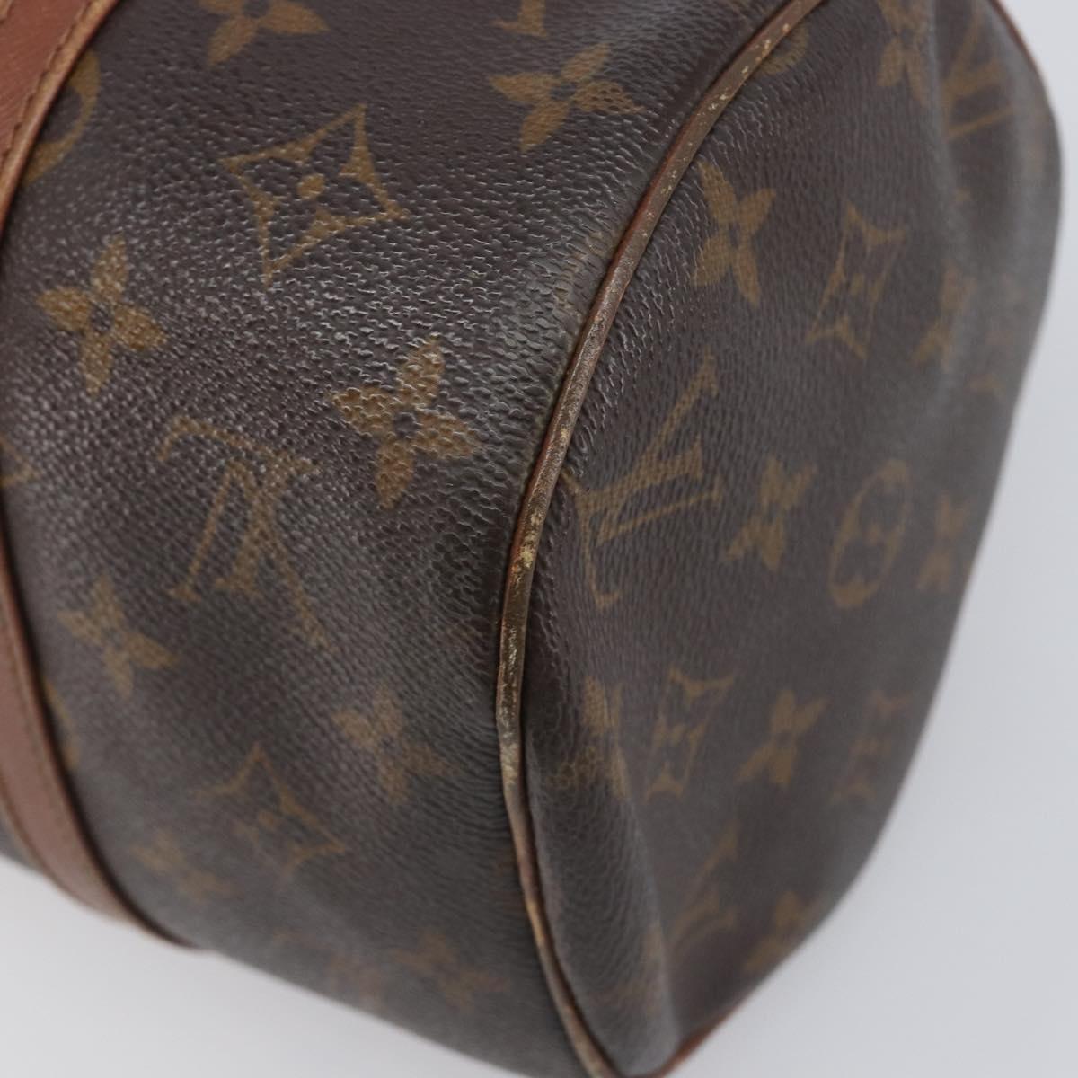 LOUIS VUITTON Monogram Papillon 30 Hand Bag M51365 LV Auth 200487