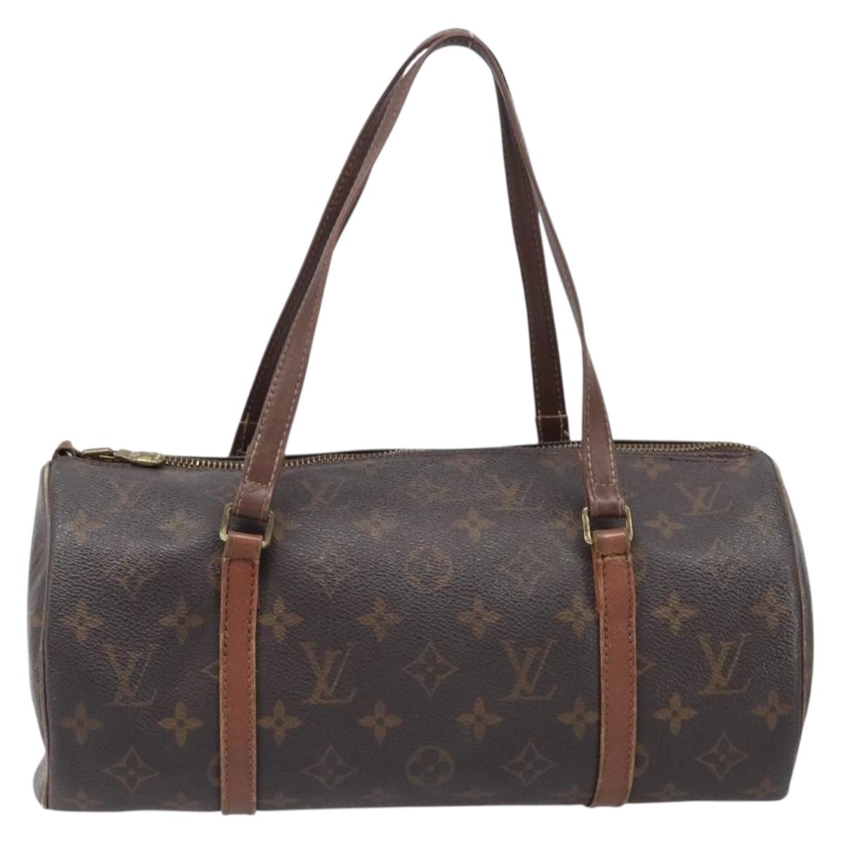 LOUIS VUITTON Monogram Papillon 30 Hand Bag M51365 LV Auth 200487