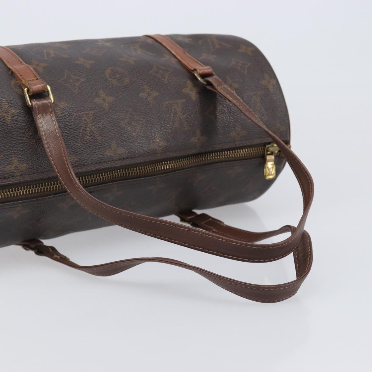 LOUIS VUITTON Monogram Papillon 30 Hand Bag M51365 LV Auth 200487