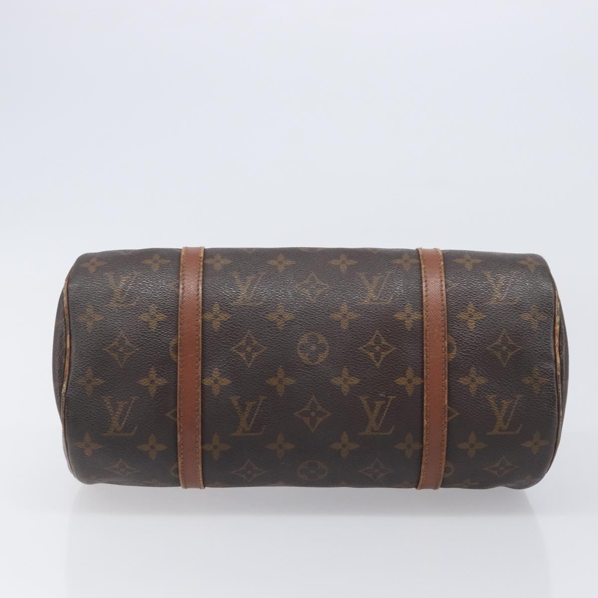LOUIS VUITTON Monogram Papillon 30 Hand Bag M51365 LV Auth 200487