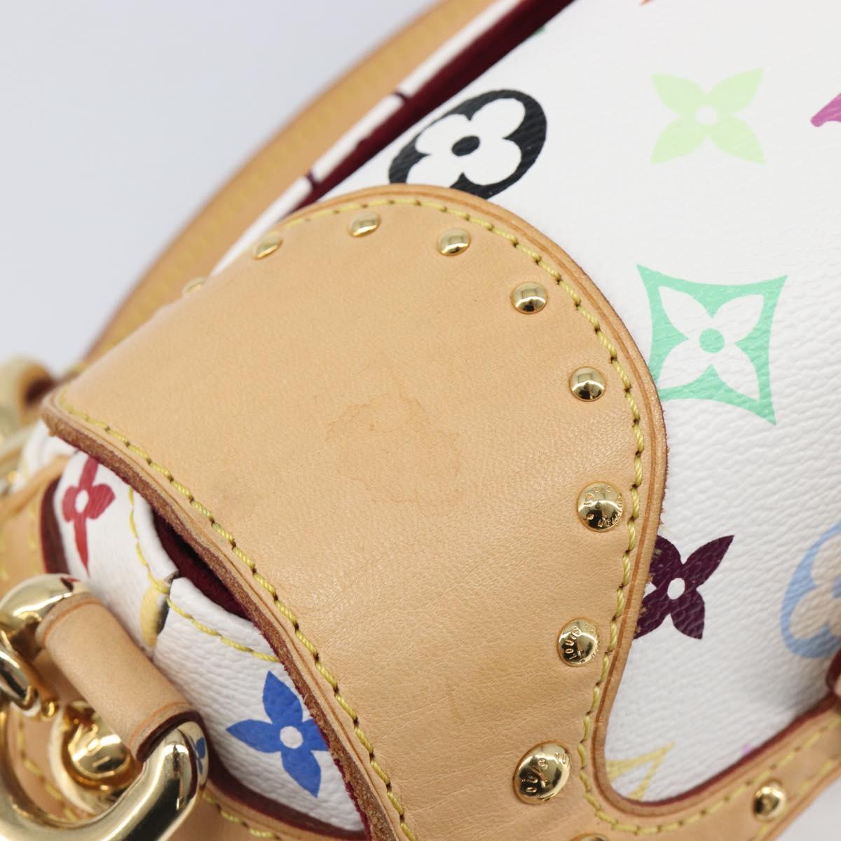 LOUIS VUITTON Monogram Multicolor Marilyn Bag White M40206 LV Auth 200499SAM