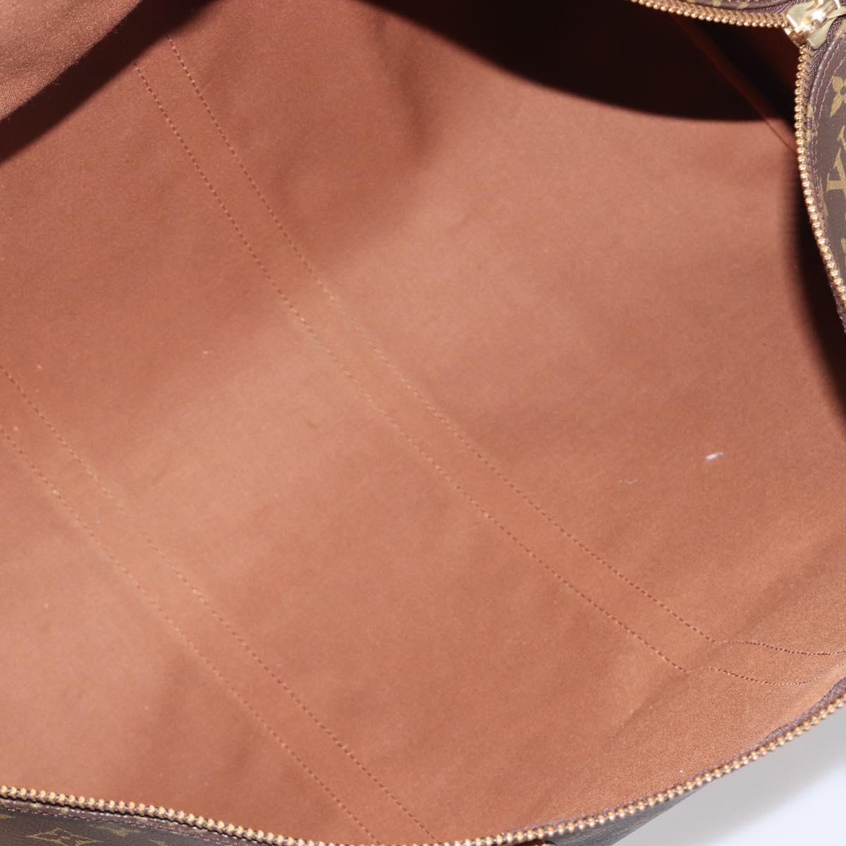 LOUIS VUITTON Monogram Keepall 55 Boston Bag M41424 LV Auth 200507