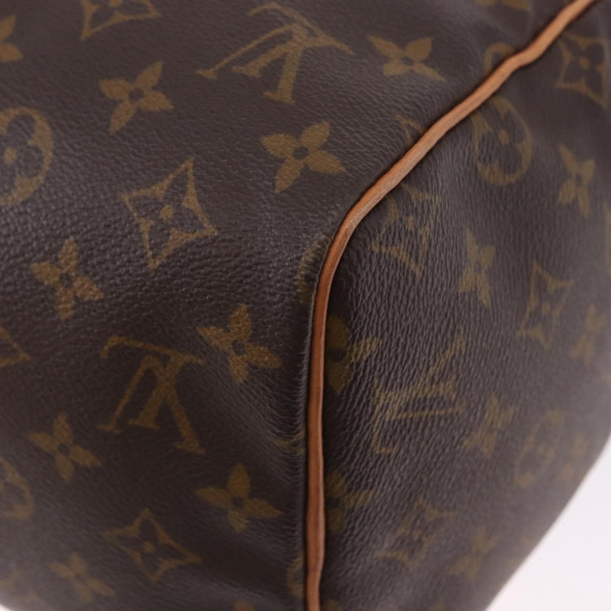 LOUIS VUITTON Monogram Speedy 30 Hand Bag M41526 LV Auth 200508SAV