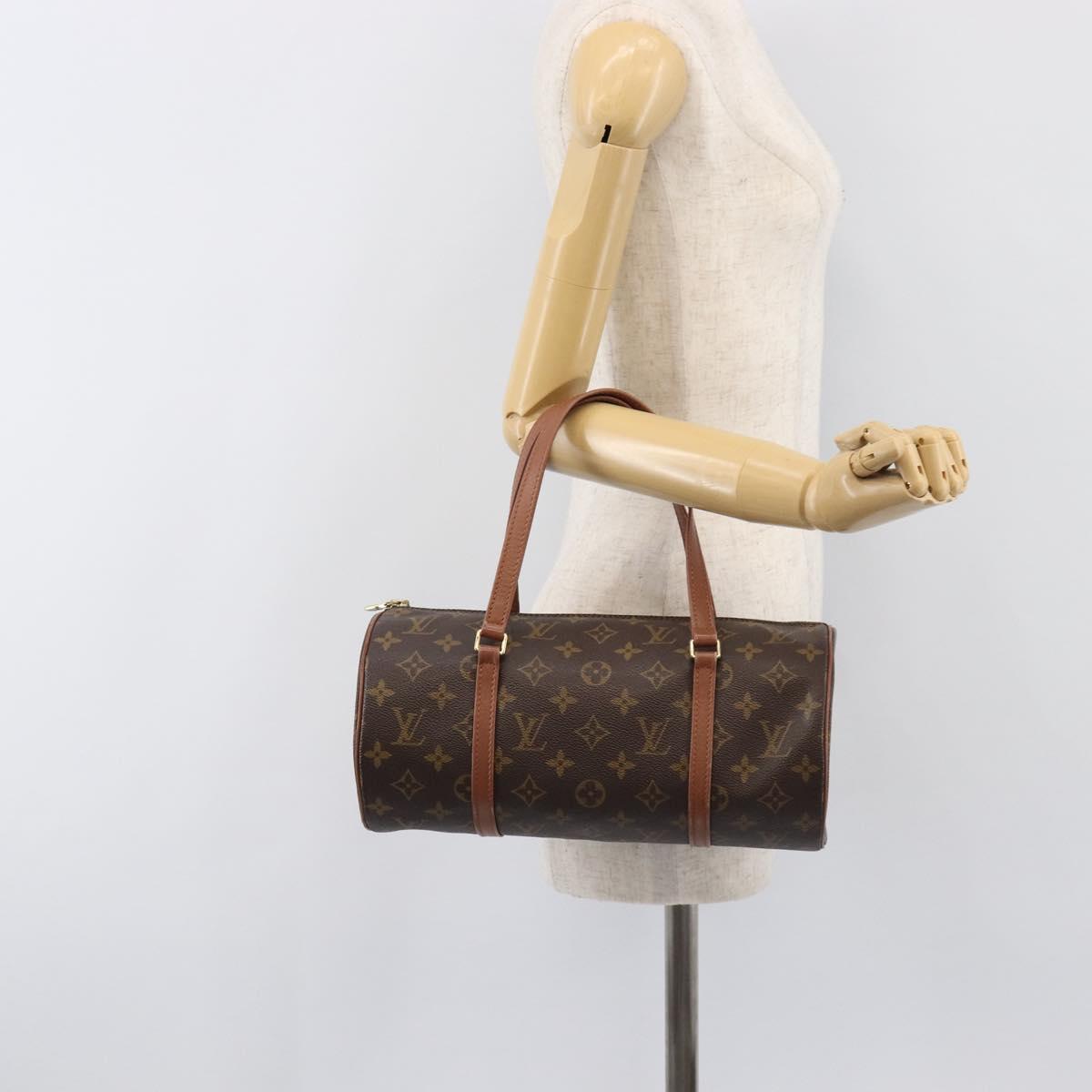 LOUIS VUITTON Monogram Papillon 30 Hand Bag M51385 LV Auth 200509V