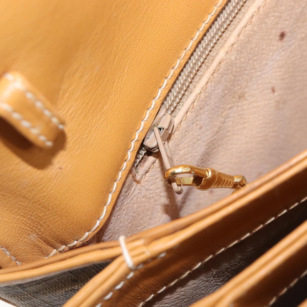 GUCCI Micro GG Supreme Shoulder Bag PVC Beige Gold 004 106 0024 Auth 200513