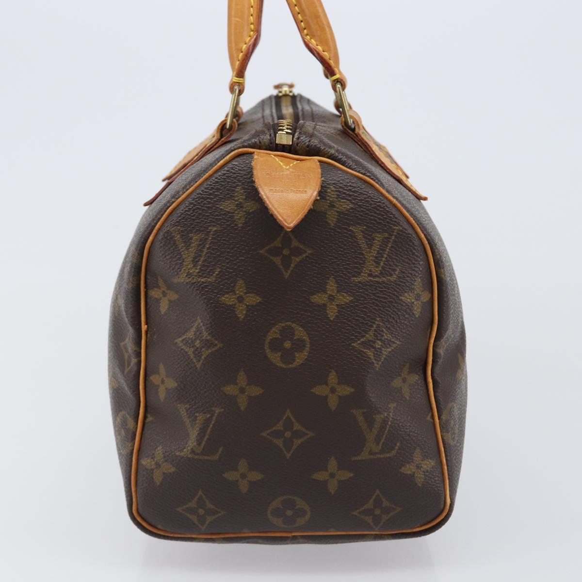 LOUIS VUITTON Monogram Speedy 25 Hand Bag M41528 LV Auth 200514