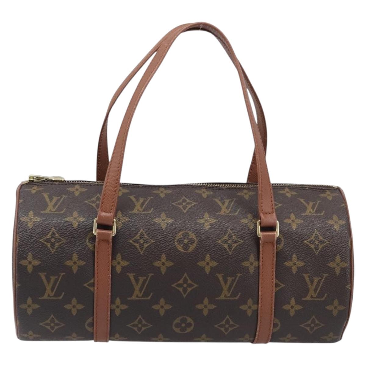 LOUIS VUITTON Monogram Papillon 30 Hand Bag M51385 LV Auth 200516V