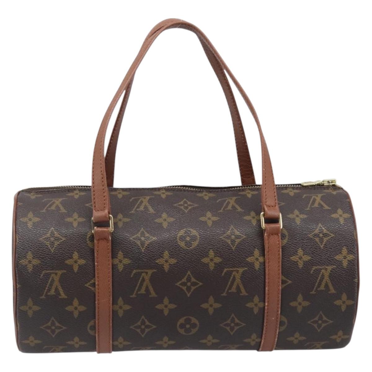 LOUIS VUITTON Monogram Papillon 30 Hand Bag M51385 LV Auth 200516V