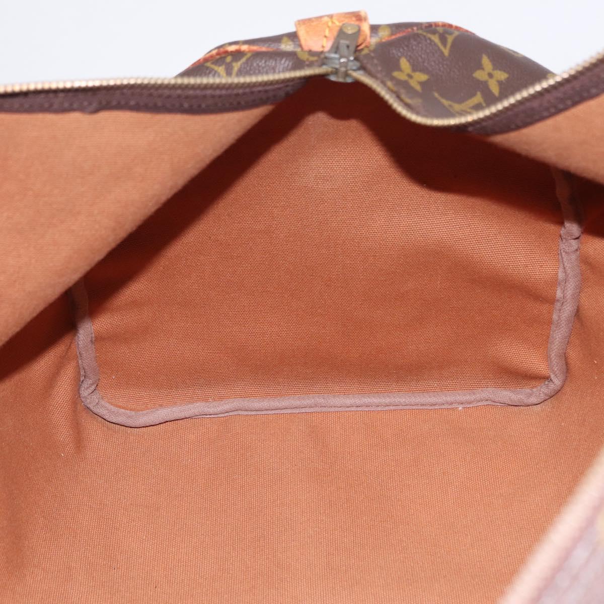 LOUIS VUITTON Monogram Keepall 55 Boston Bag M41424 LV Auth 200518