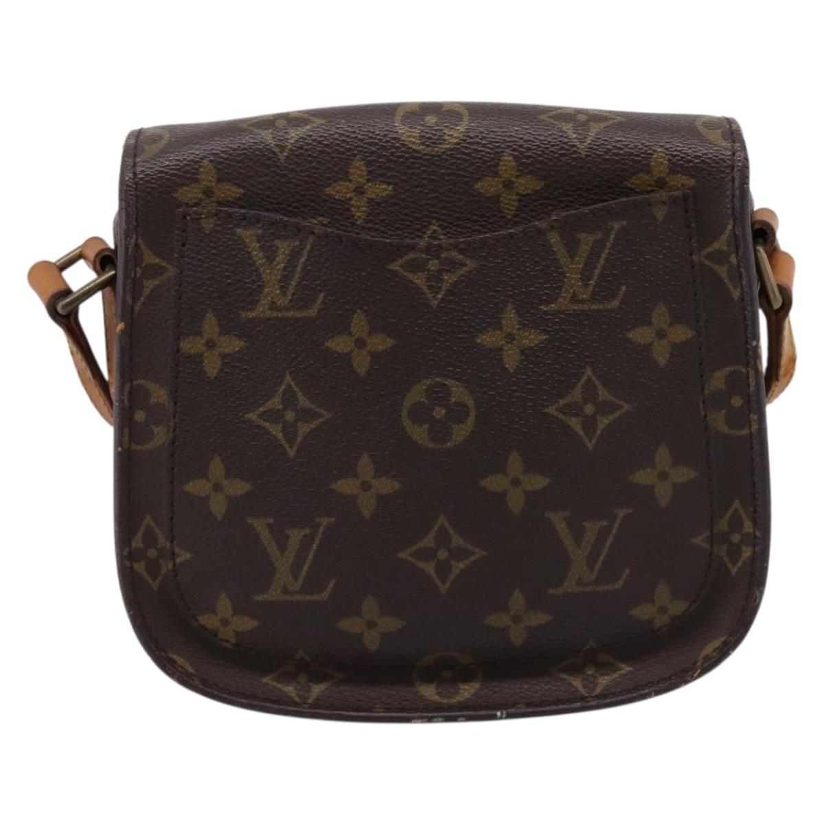 LOUIS VUITTON Monogram Saint Cloud PM Shoulder Bag M51244 LV Auth 200519
