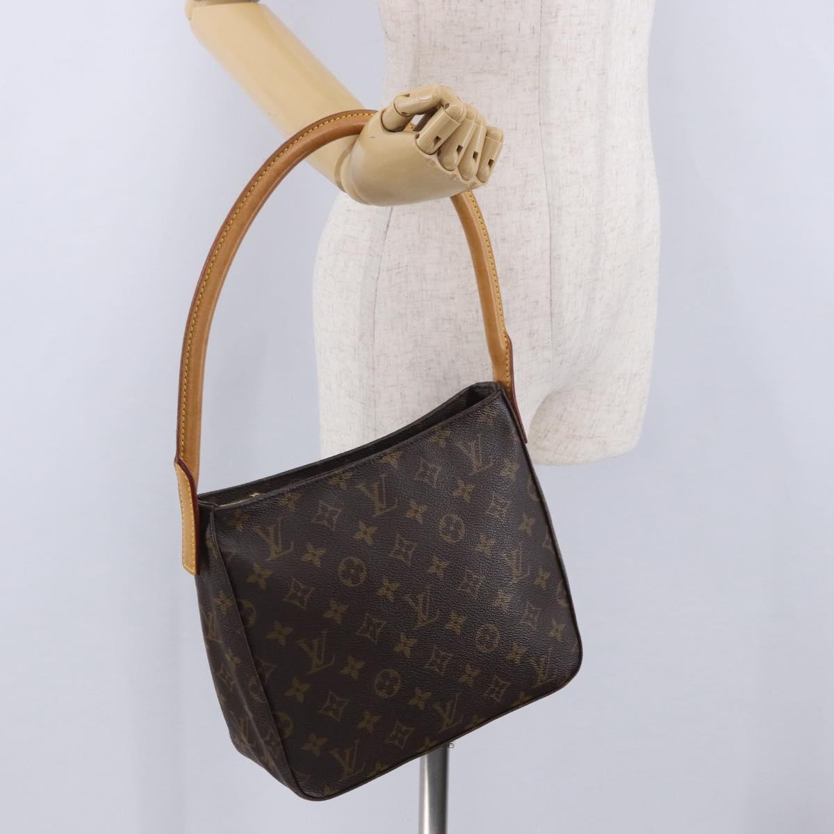 LOUIS VUITTON Monogram Looping MM Shoulder Bag M51146 LV Auth 200521V