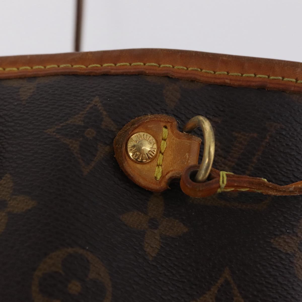 LOUIS VUITTON Monogram Neverfull PM Tote Bag M40155 LV Auth 200522