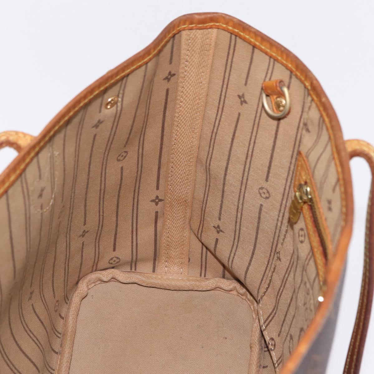 LOUIS VUITTON Monogram Neverfull PM Tote Bag M40155 LV Auth 200522