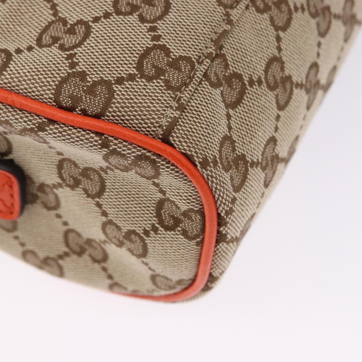 GUCCI GG Canvas Bag THE NORTH FACE Collaboration Beige 679760 Auth 200541V