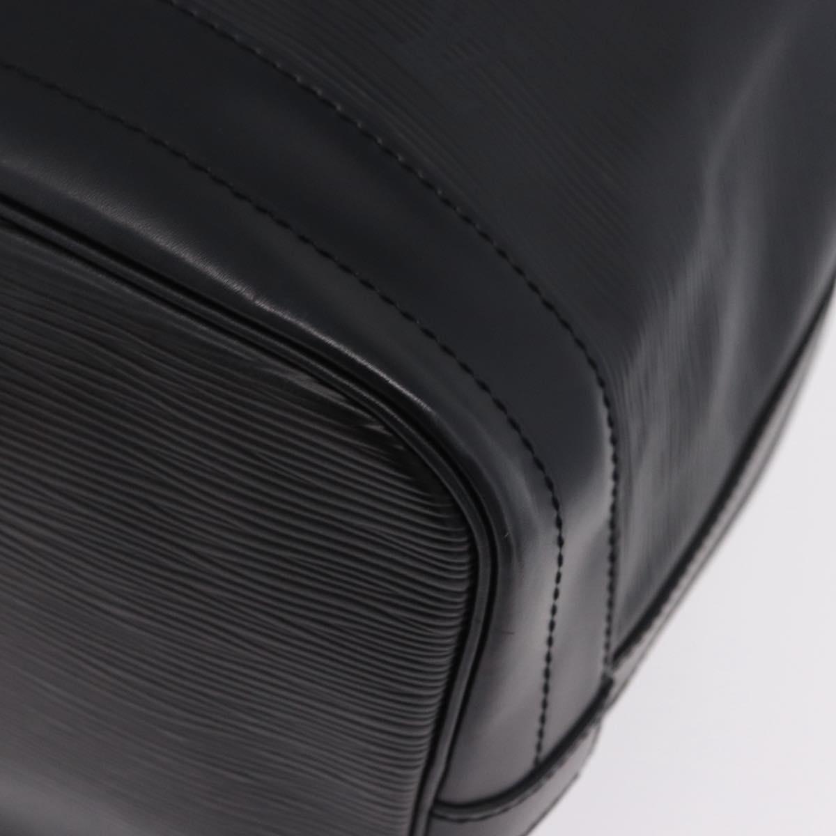 LOUIS VUITTON Epi Petit Noe Shoulder Bag Black M44102 LV Auth 200543V