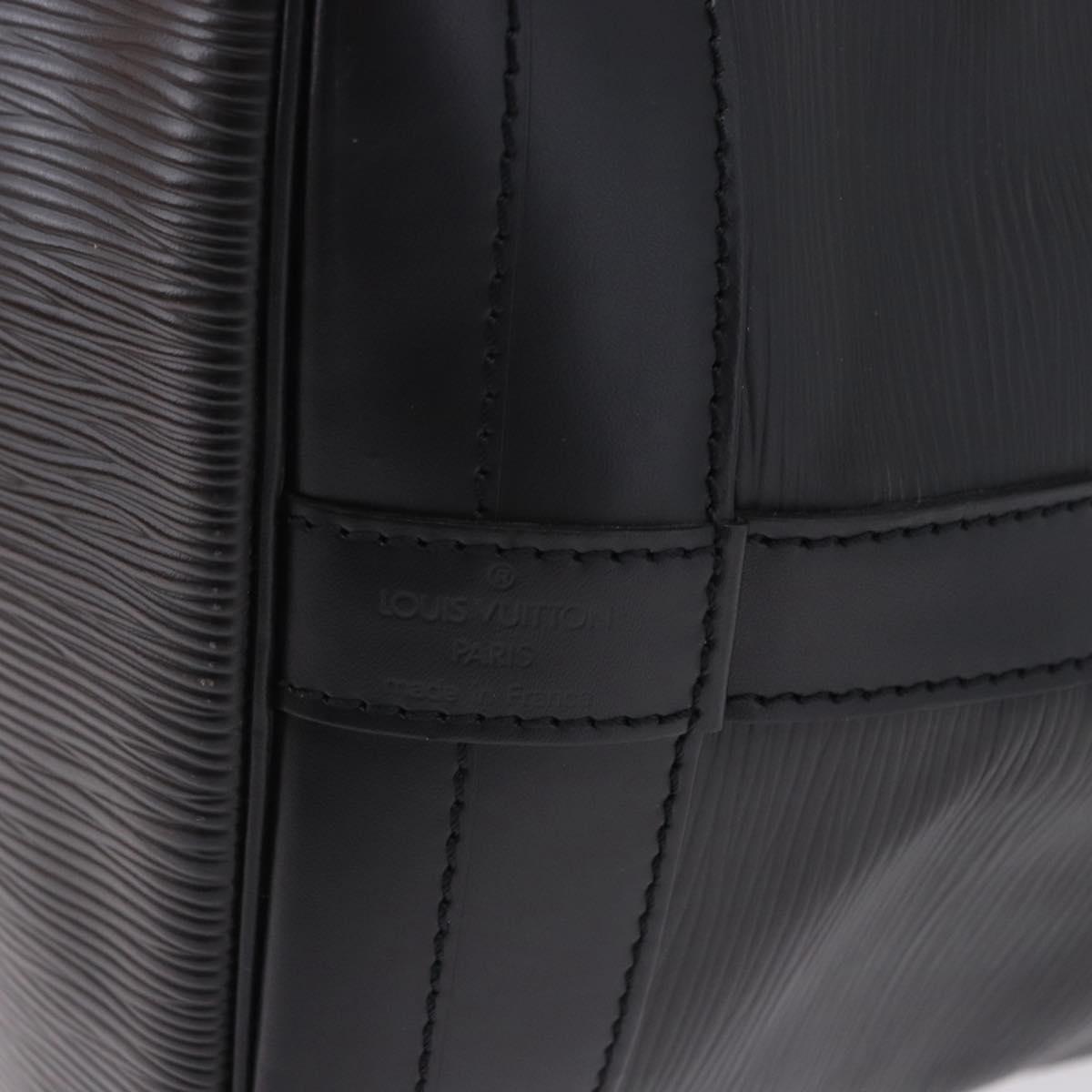 LOUIS VUITTON Epi Petit Noe Shoulder Bag Black M44102 LV Auth 200543V
