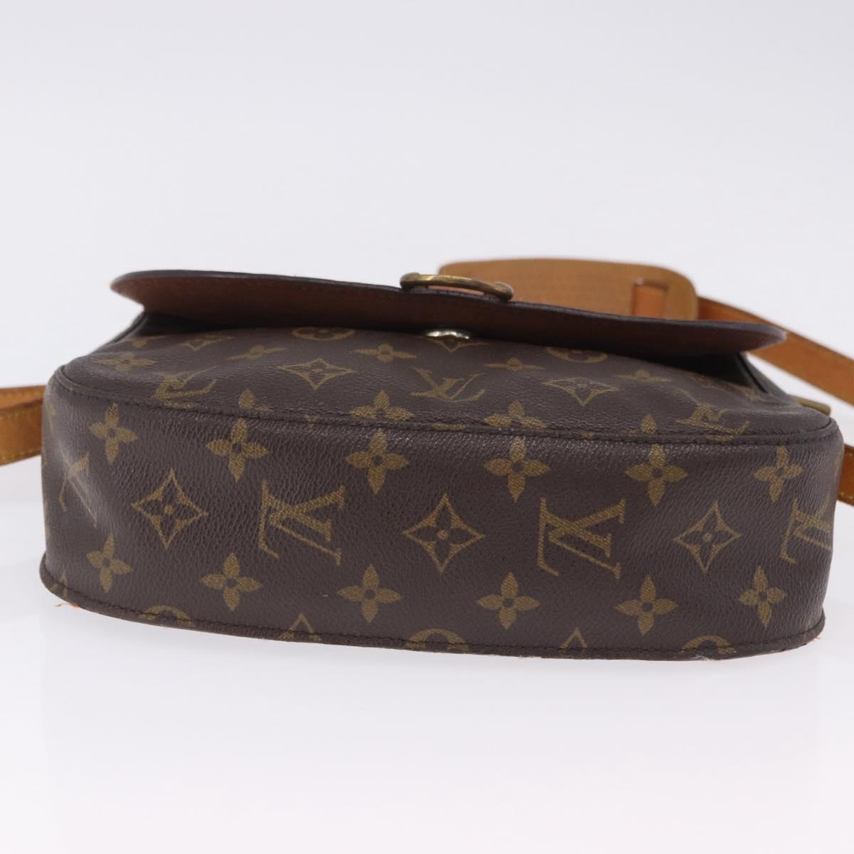 LOUIS VUITTON Monogram Saint Cloud GM Shoulder Bag M51242 LV Auth 200559