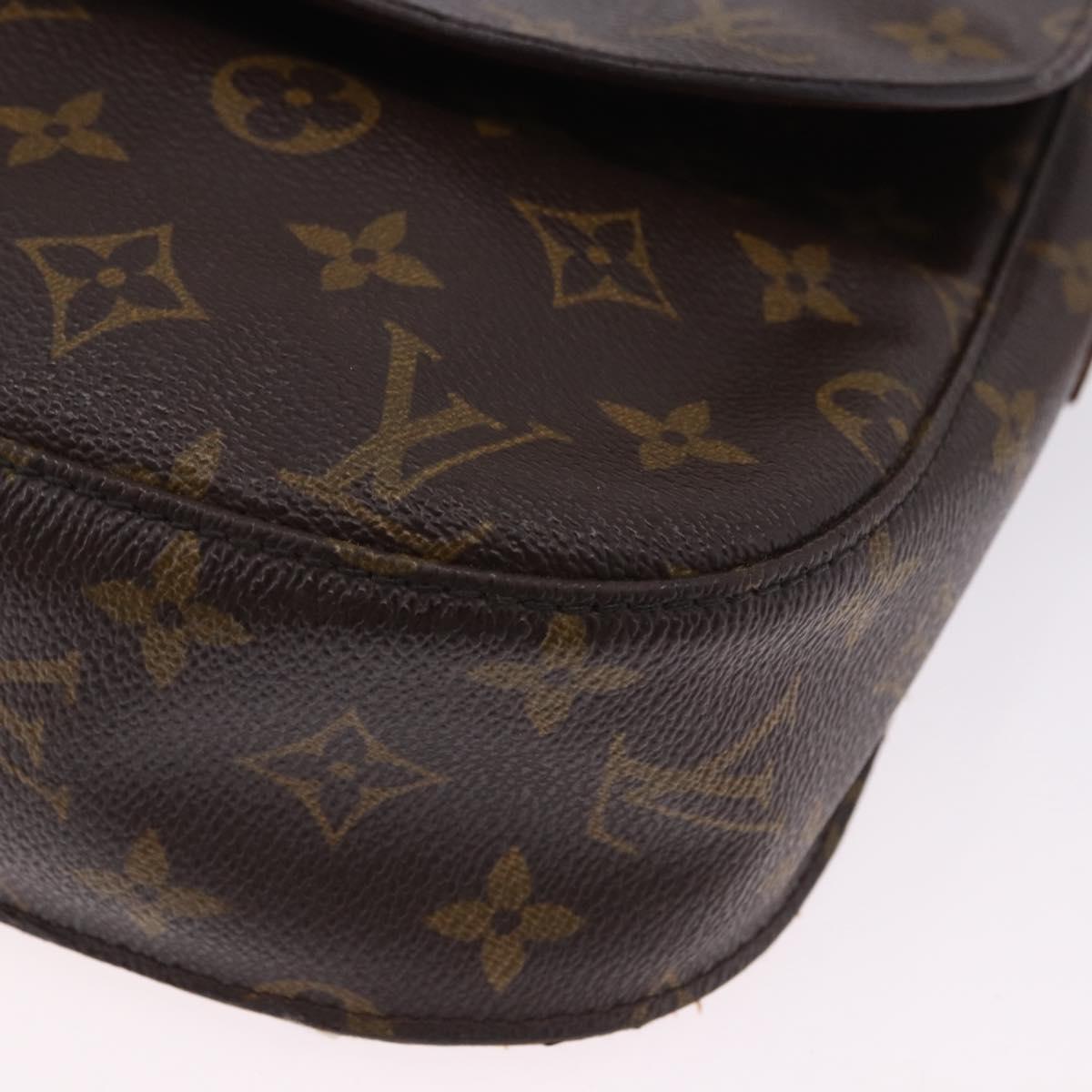 LOUIS VUITTON Monogram Saint Cloud GM Shoulder Bag M51242 LV Auth 200559