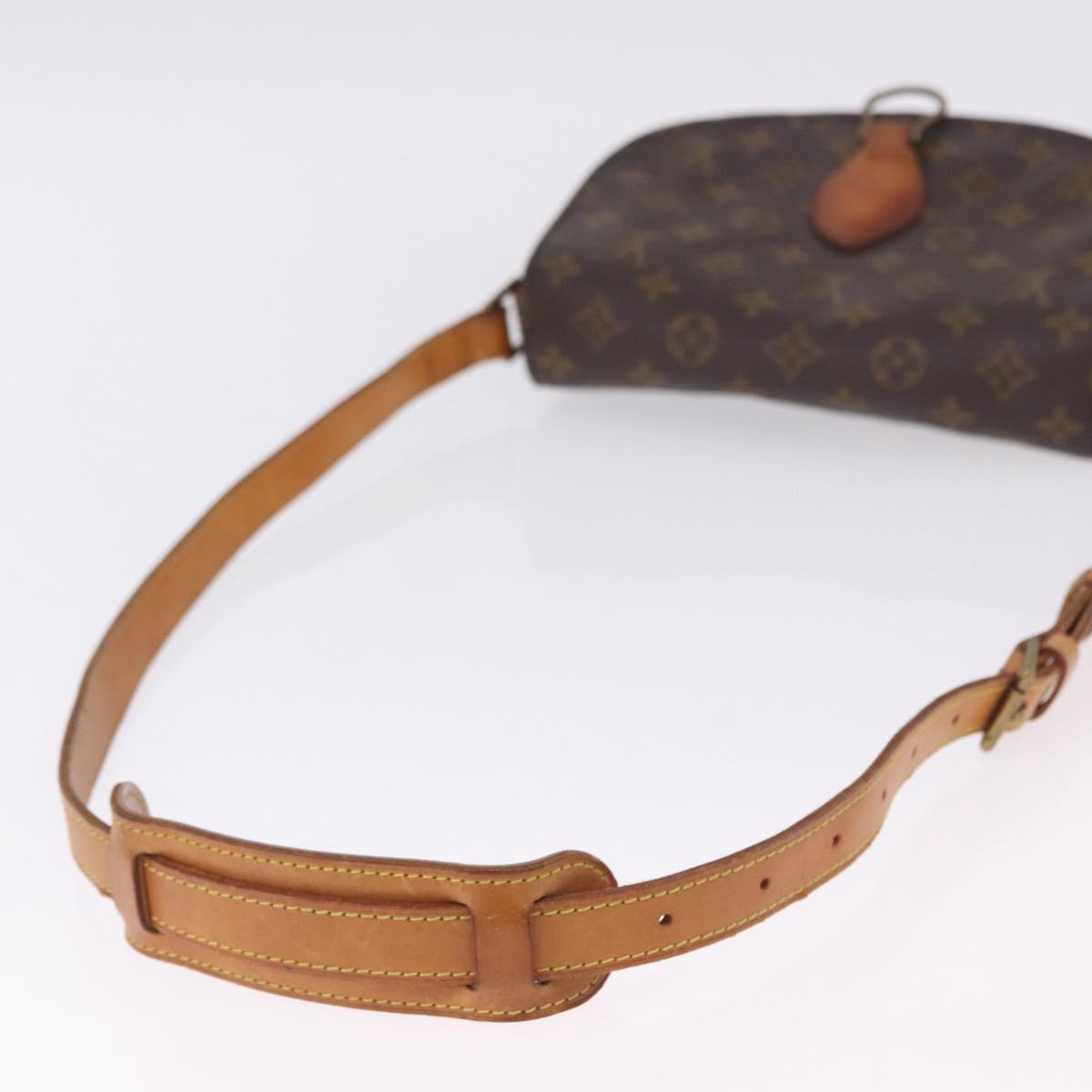 LOUIS VUITTON Monogram Saint Cloud GM Shoulder Bag M51242 LV Auth 200559