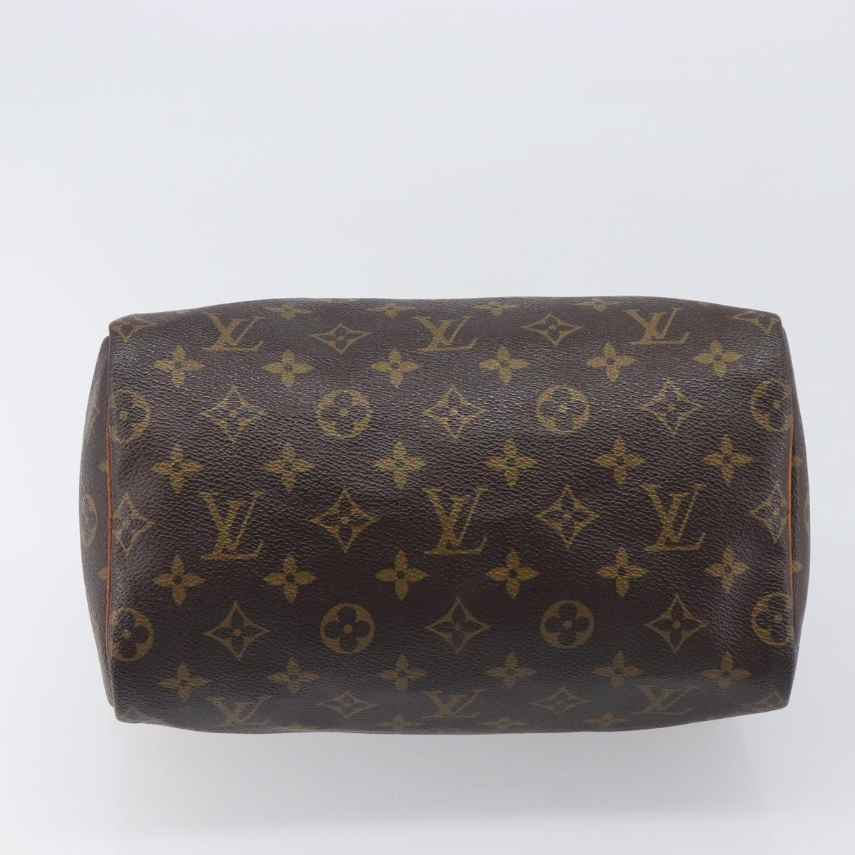 LOUIS VUITTON Monogram Speedy 25 Hand Bag M41528 LV Auth 200564