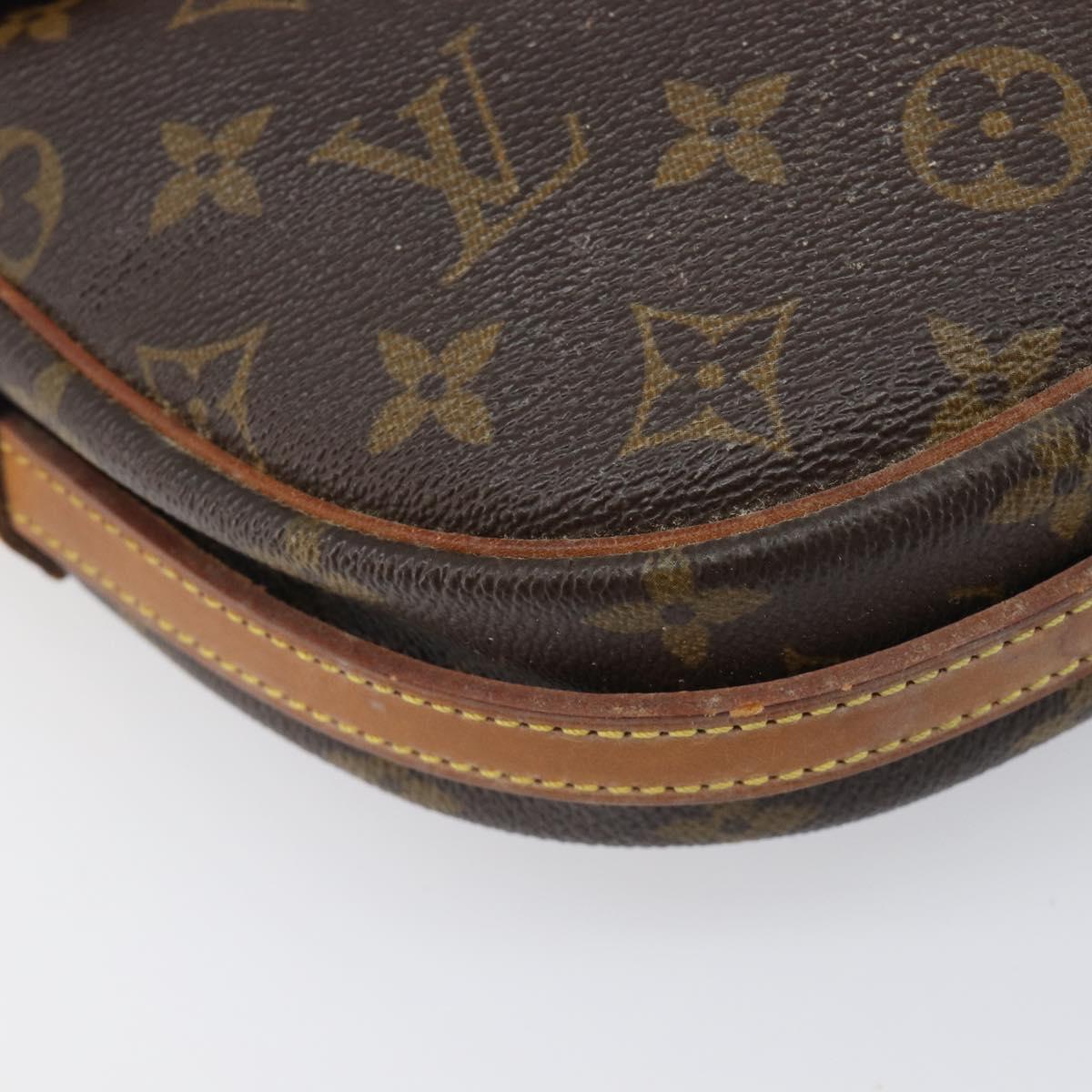 LOUIS VUITTON Monogram Jeune Fille MM Shoulder Bag M51226 LV Auth 200644