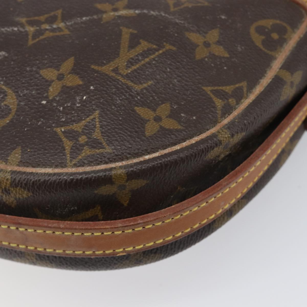 LOUIS VUITTON Monogram Jeune Fille MM Shoulder Bag M51226 LV Auth 200644