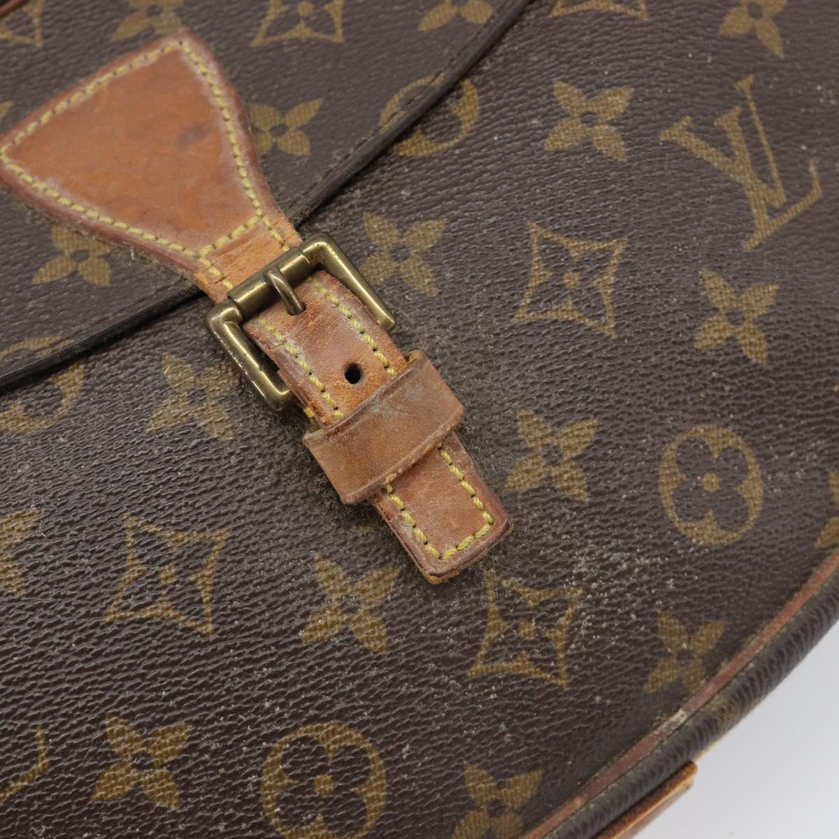 LOUIS VUITTON Monogram Jeune Fille MM Shoulder Bag M51226 LV Auth 200644