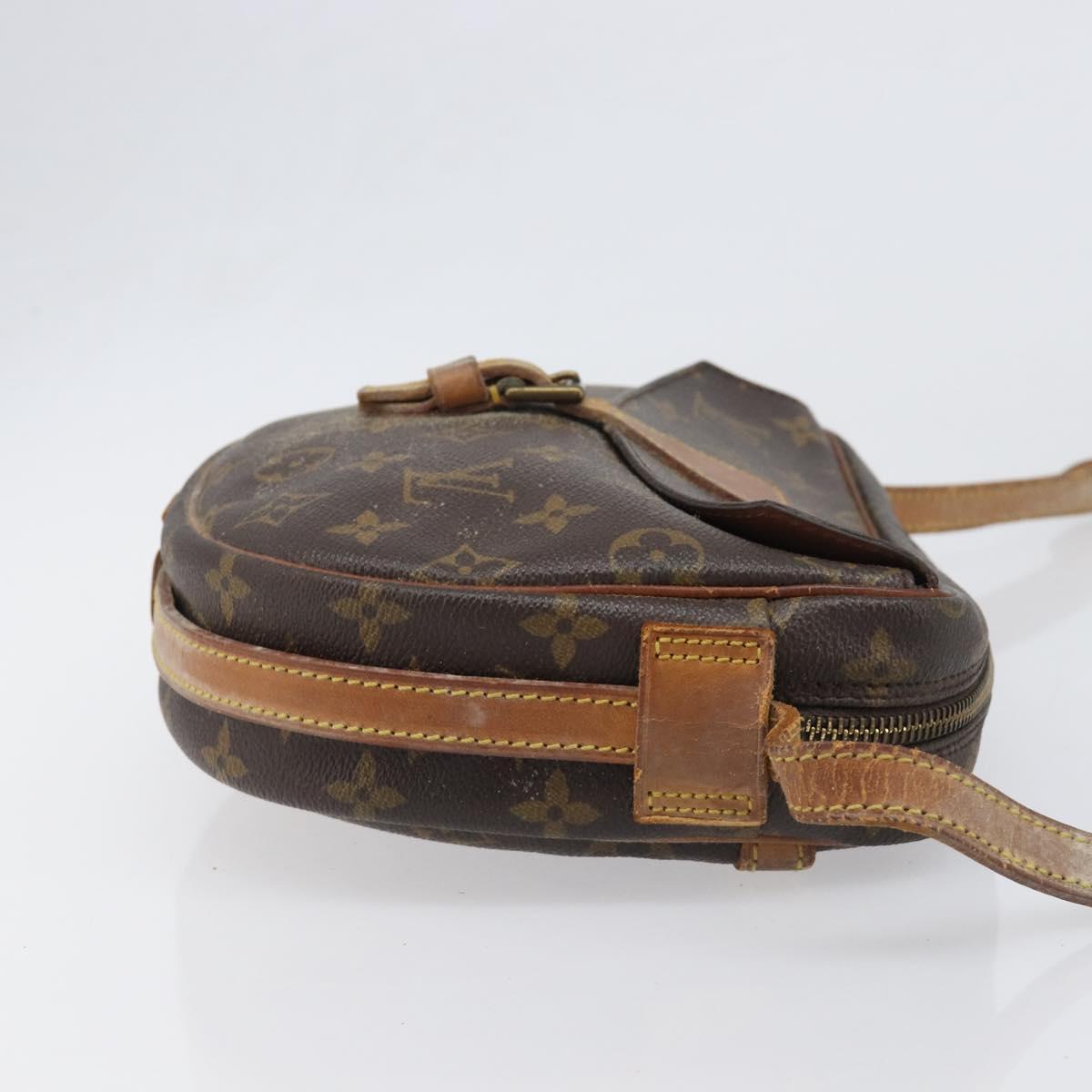 LOUIS VUITTON Monogram Jeune Fille MM Shoulder Bag M51226 LV Auth 200644