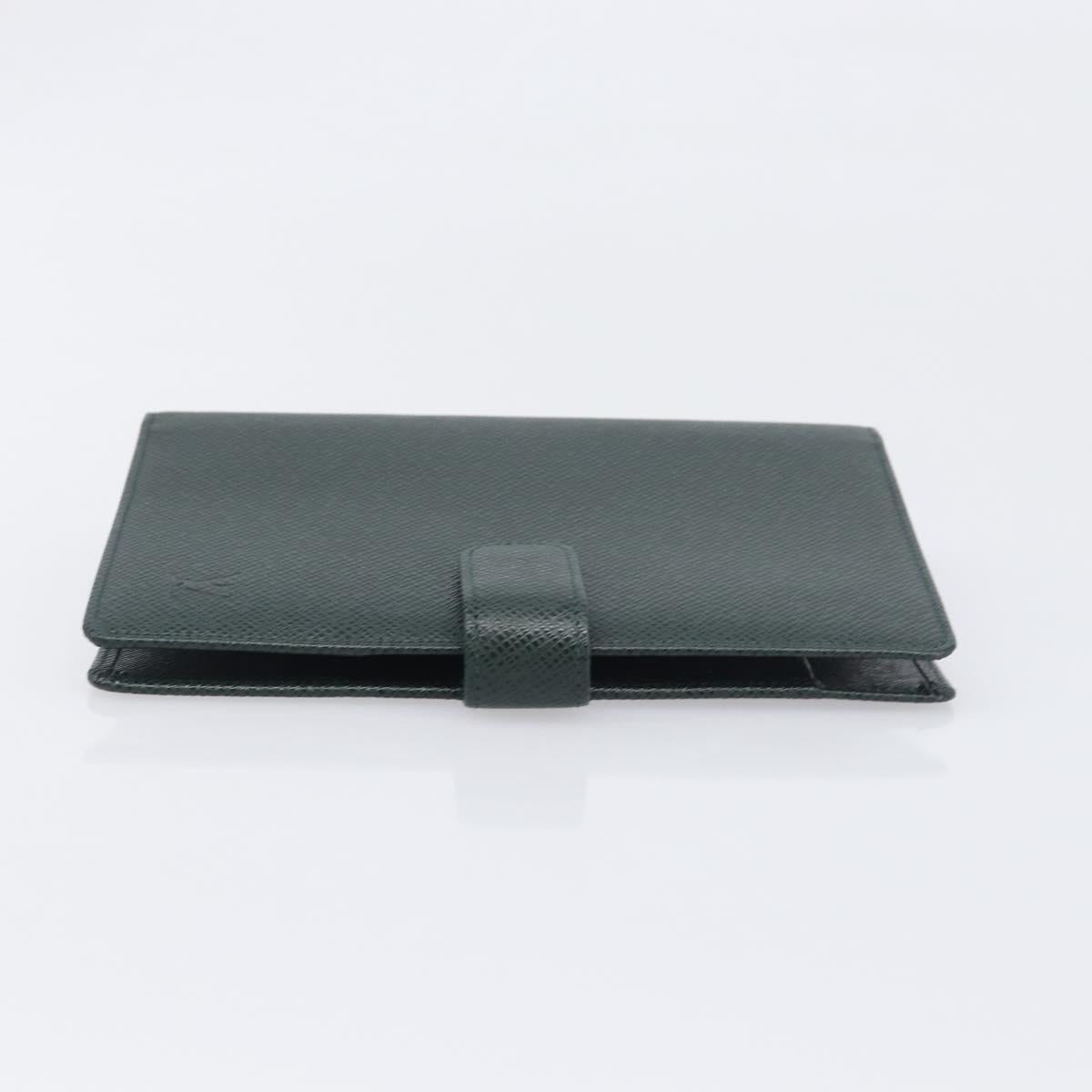 LOUIS VUITTON Taiga Agenda MM Day Planner Cover Epicea R20403 LV Auth 200658