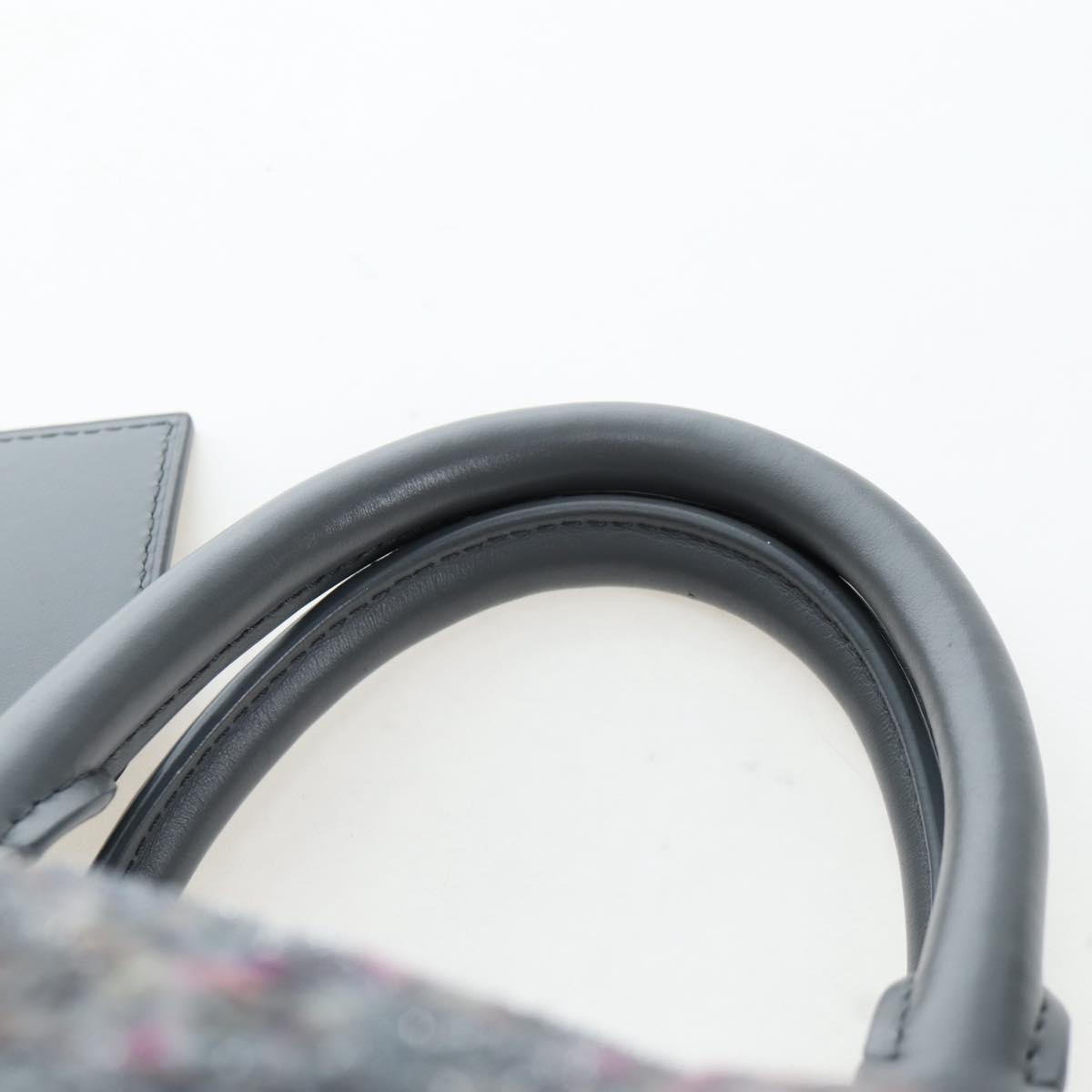 LOUIS VUITTON Monogram Felt Keepall Bandouliere 50 Bag Gray M58742 Auth 200663M