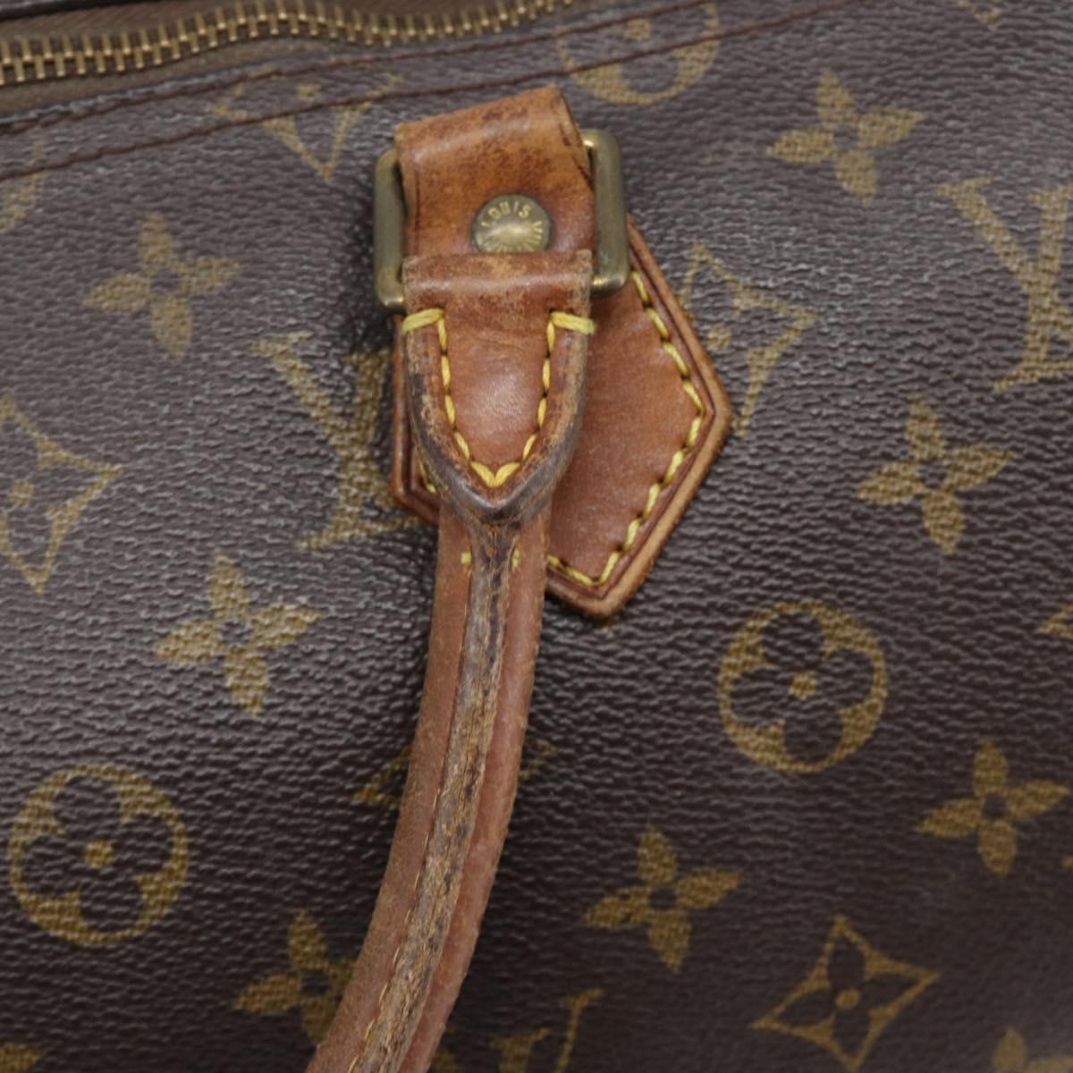 LOUIS VUITTON Monogram Speedy 35 Hand Bag M41524 LV Auth 200670