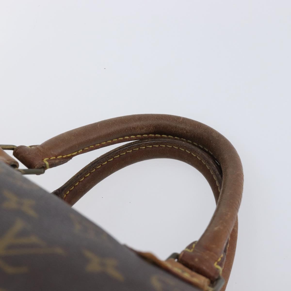 LOUIS VUITTON Monogram Speedy 35 Hand Bag M41524 LV Auth 200670